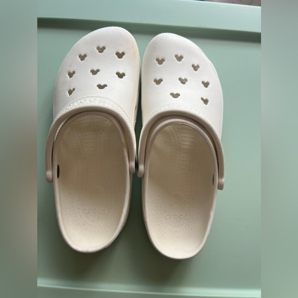 Gently used Disney Crocs